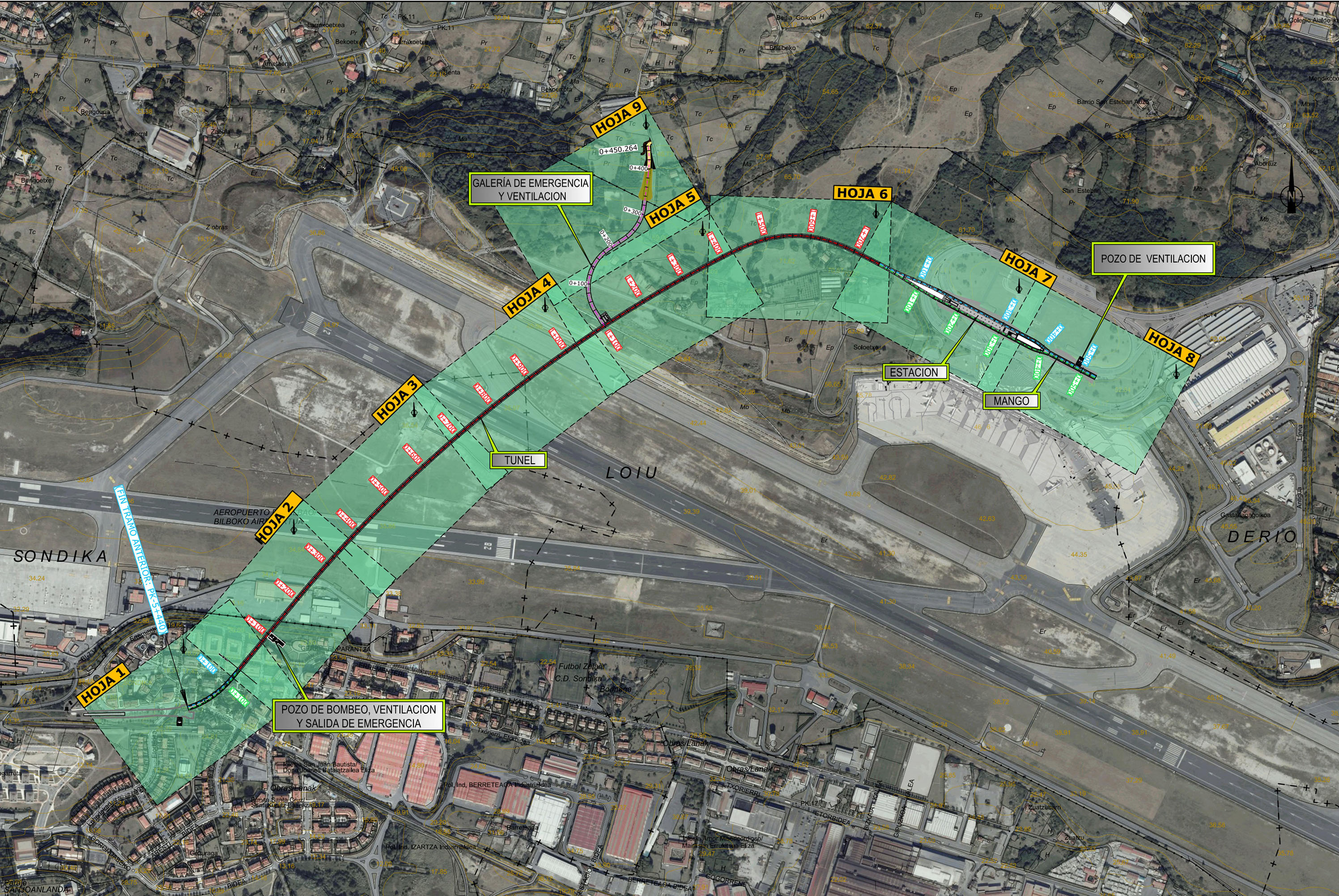 ACCESO FERROVIARIO AL AEROPUERTO DE LOIU